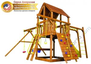 Игровая площадка Rainbow Play Systems Американ Клубхаус III (American Clubhouse Package III WR)