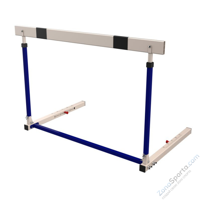 Барьер для легкой атлетики переменной высоты с противовесом (складной) ZSO SI8097