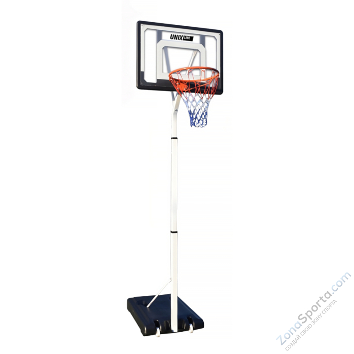 Баскетбольная стойка UNIX Line B-Stand 32x23 R45 H210-260cm