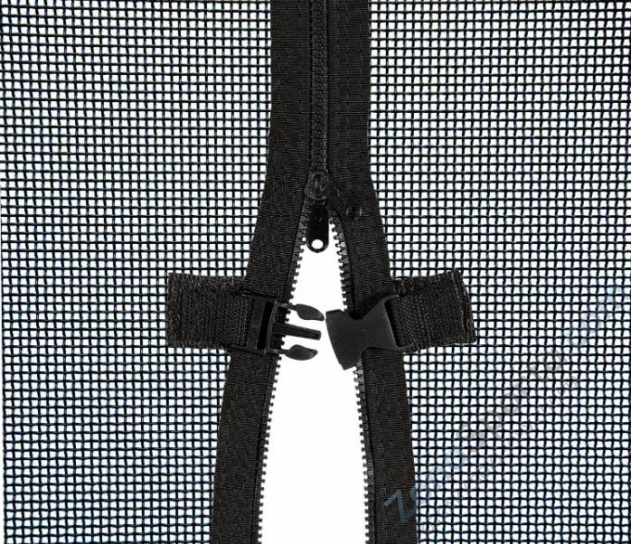 Батут Atlas Sport 312 см - 10ft Basic (3 ноги) с внешней сеткой и лестницей Blue