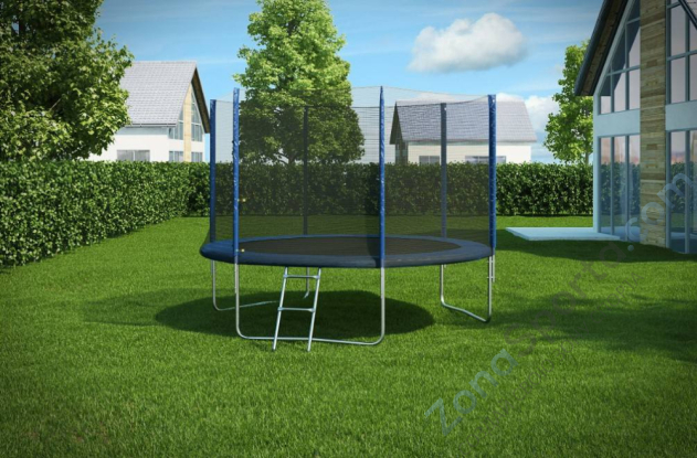 Батут Atlas Sport 374 см - 12ft Basic Blue