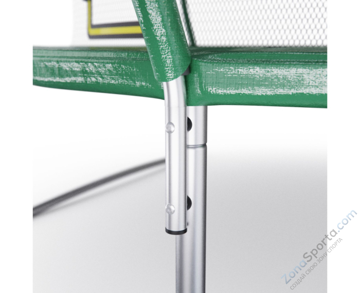 Батут DFC UltraSport 10 ft с внутренней сеткой / лестница в комплекте