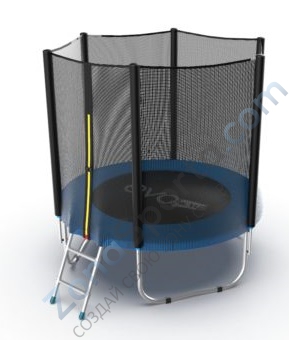 Батут Evo Jump External 6ft (Blue)
