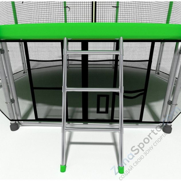 Батут i-Jump Basket 16ft green