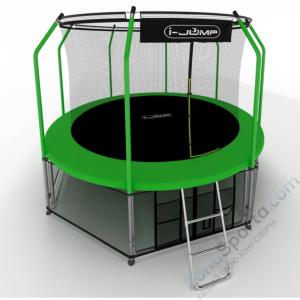 Батут i-Jump Elegant 10ft green