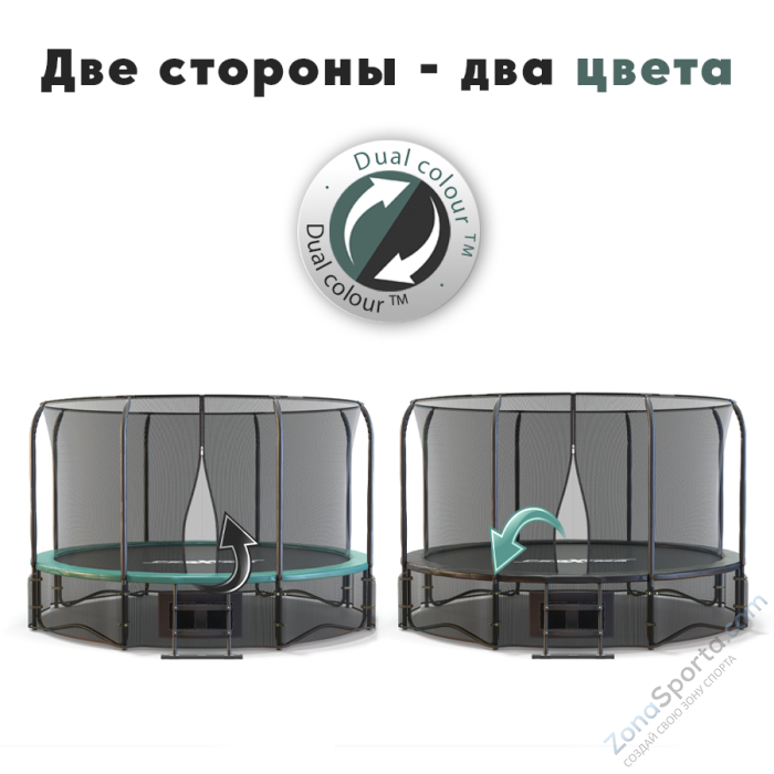 Батут Proxima Premium Dual 12 футов Арт. CFR-12FT-4W