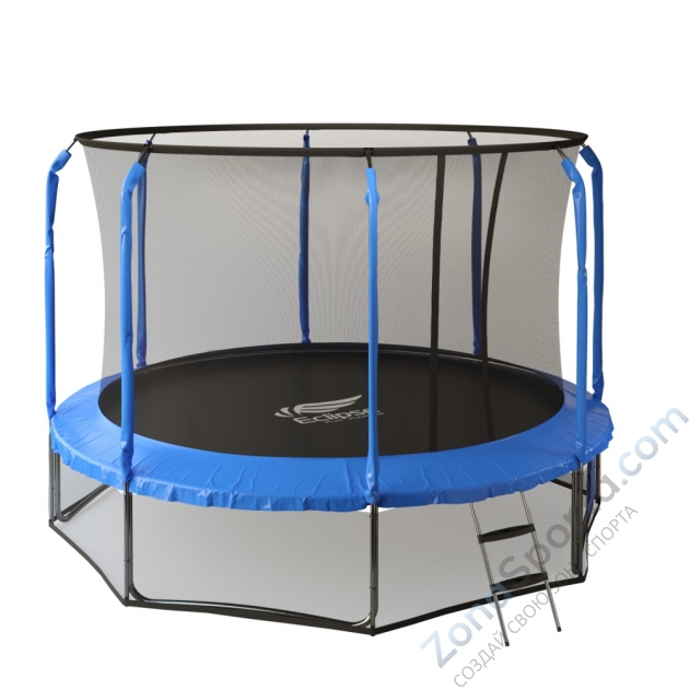 Батут с защитной сеткой Eclipse Space Blue 10FT