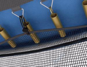 Батут Unix line 8 ft outside (Blue)