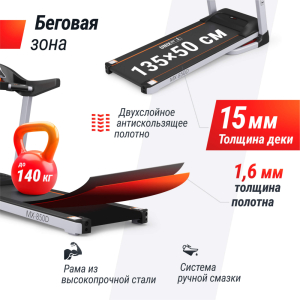Беговая дорожка Unix Fit MX-850D