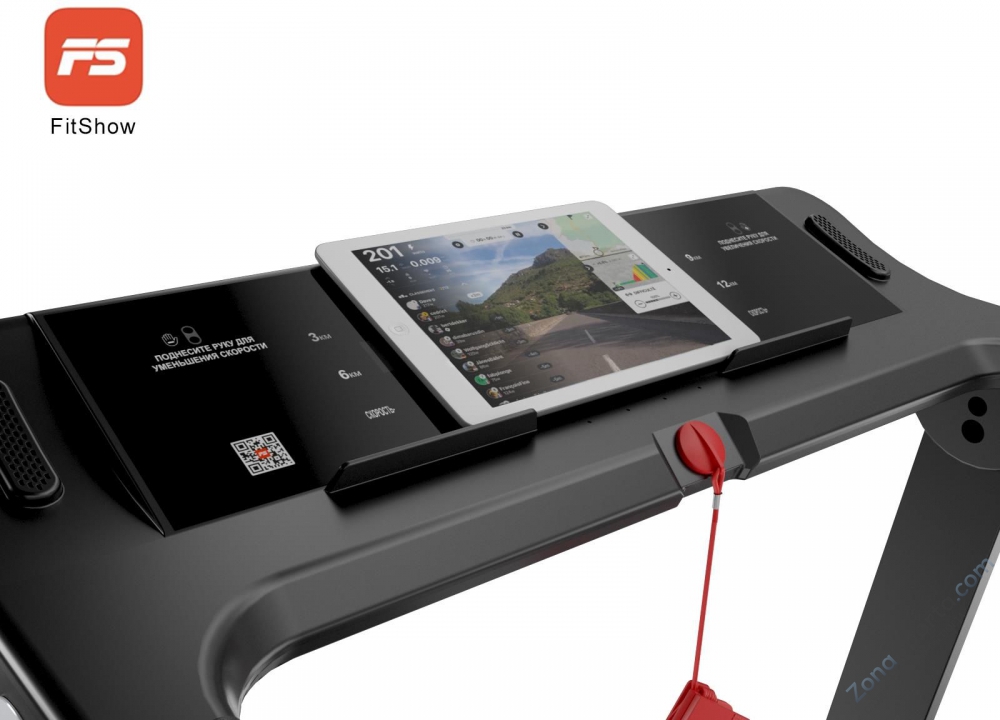 Беговая дорожка Unix Fit Hi-tech F2 Dark Storm