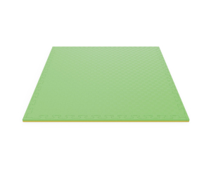 Будо-мат EVA DFC 100 x 100 см, 20 мм, цвет желто-зеленый