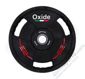 Черный олимпийский полиуретановый диск Oxide OWP02 25 кг