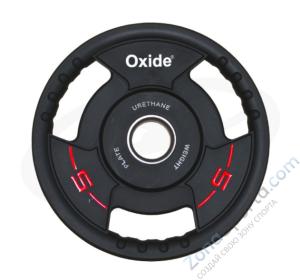 Черный олимпийский полиуретановый диск Oxide OWP02 5 кг