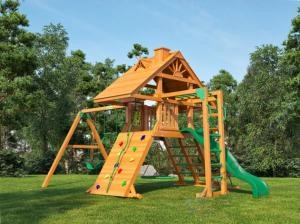 Деревянная детская площадка для дачи IgraGrad Шато 4