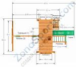 Деревянная детская площадка для дачи IgraGrad Шато 4