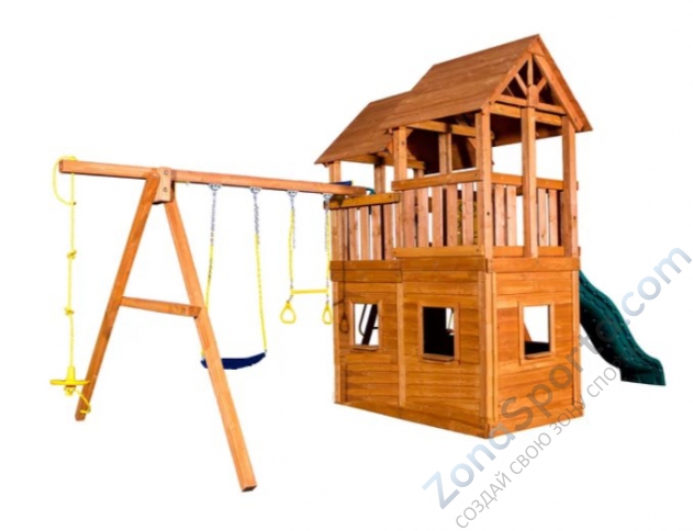 Детская игровая площадка Playgarden SkyFort стандарт c закрытым домиком