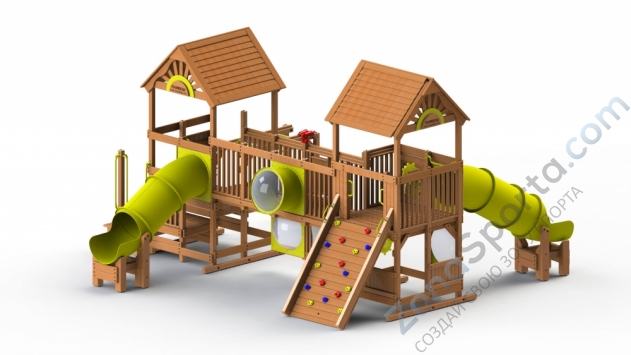 Детская игровая площадка Rainbow Play Systems Рейнбоу 111А (Play Village 111A)