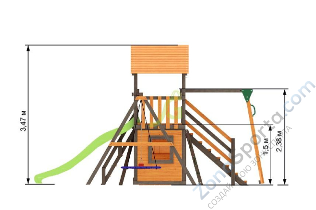 Детская площадка IgraGrad Комбо