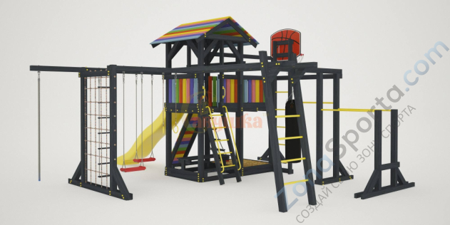 Детская площадка Савушка 2 (Black)