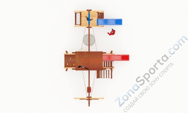 Детская площадка Савушка Люкс 8