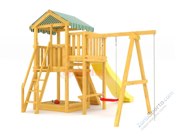 Детская площадка Савушка Мастер 1 Plus (горка 3 метра)