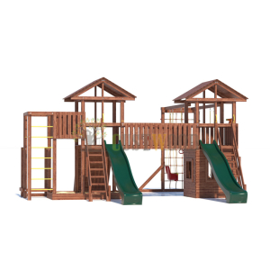 Детская деревянная игровая площадка для улицы дачи CustWood Active 13