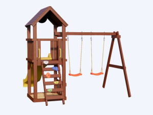 Детская деревянная площадка Smile Mini