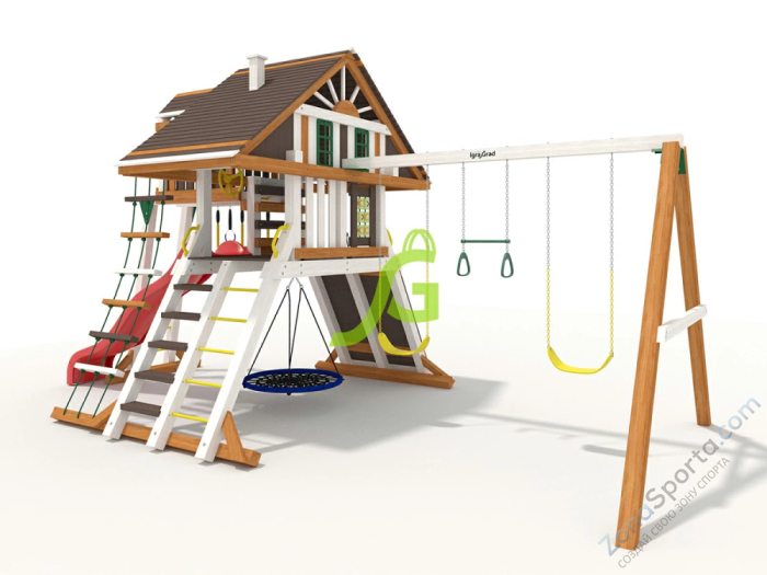 Детская площадка IgraGrad Крепость Фани Deluxe мод.2