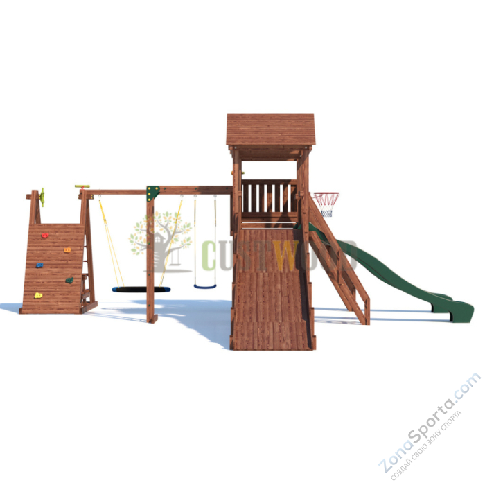 Детская площадка CustWood All-Season 8 (круглый год)