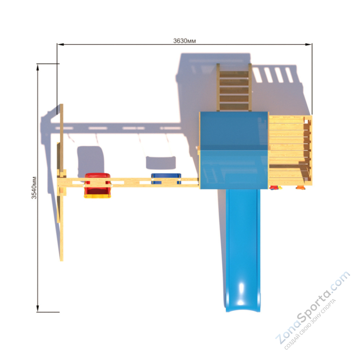 Детская площадка CustWood Scout S3