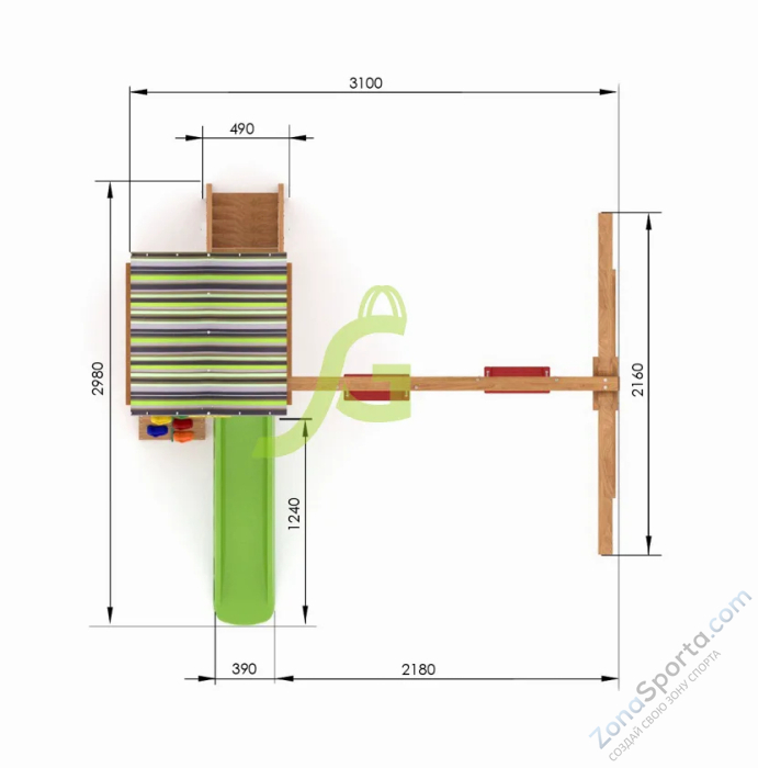 Детская площадка IgraGrad B0