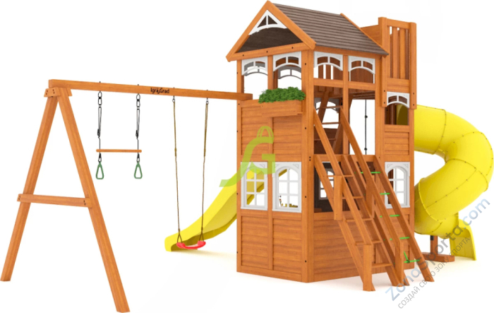 Детская площадка IgraGrad Клубный домик 4 Luxe