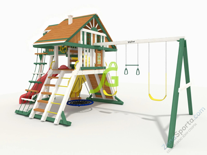 Детская площадка IgraGrad Крепость Фани Deluxe 2 мод.1