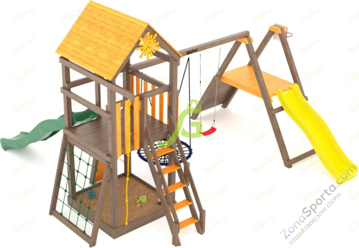 Детская площадка IgraGrad Панда Фани Gride мод.1