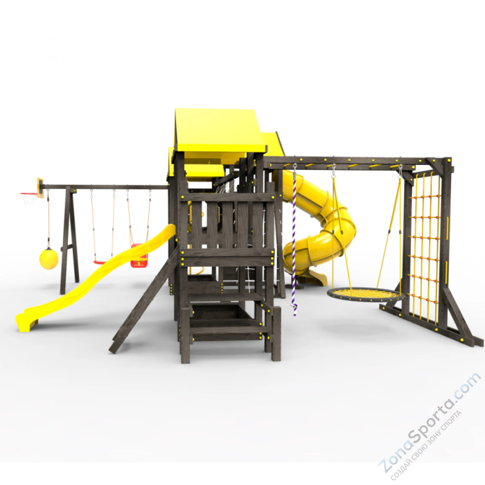 Детская площадка Пикник Black Стэйдж Бонд с трубой