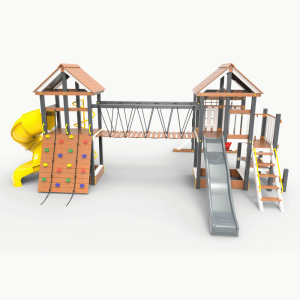 Детская площадка Пикник Ультра А Кракен с винтовой трубой