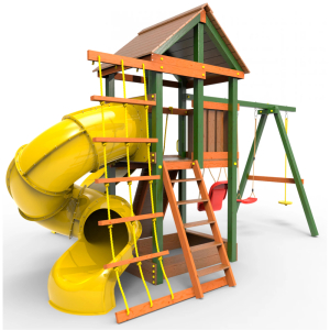 Детская площадка Пикник Вега Д с винтовой трубой