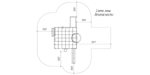 Детская площадка Савушка Куб-1 (Махагон) с подушками