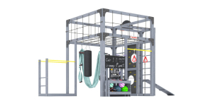 Детская площадка Савушка Куб-2 (Серый) с гамаком для йоги