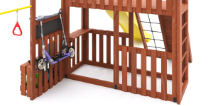 Детская площадка Савушка Куб-3 (Махагон)