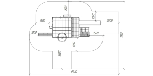 Детская площадка Савушка Куб-3 (Серый)