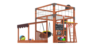 Детская площадка Савушка Куб-4 (Махагон)