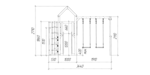Детская площадка Савушка TooSun (Тусун) 8