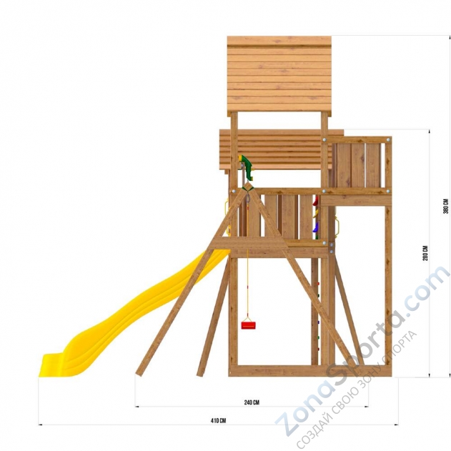 Детский игровой комплекс Jungle Palace Делюкс JВ5