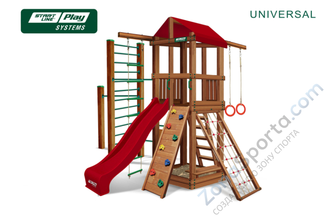 Детский городок SLP Systems Universal премиум Кедр