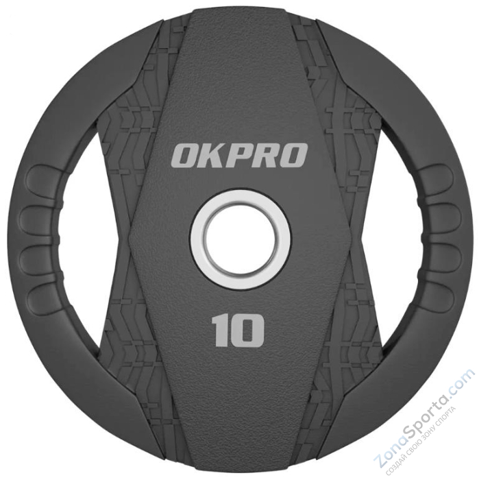 Диск олимпийский обрезиненный 20 кг OKPRO OK2005C-2000