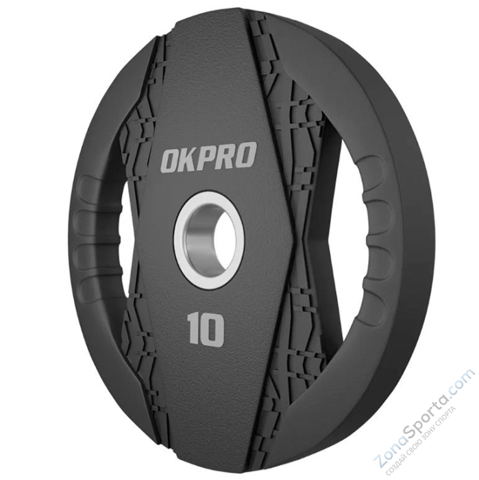 Диск олимпийский обрезиненный 25 кг OKPRO OK2005C-2500