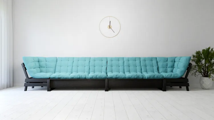 Диван деревянный угловой Savushka Set-1