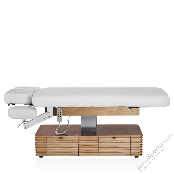 Электрический стационарный массажный стол Mizomed NESS-C Salon-Oak c электроприводом