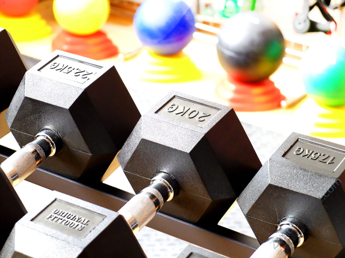 Гантель 25 кг гексагональная Original FitTools FT-HEX-25